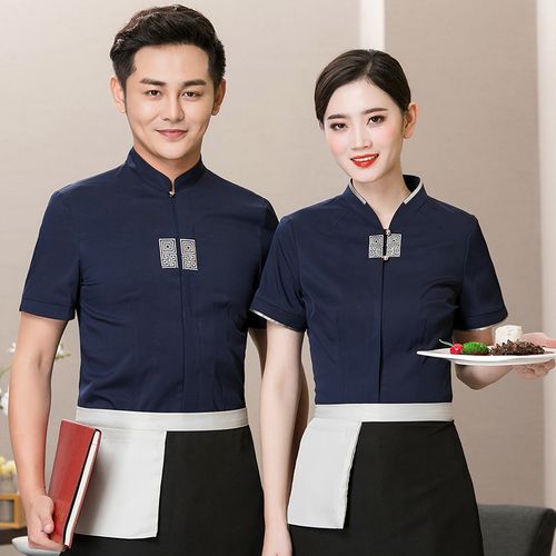 中餐酒店服务员夏季工作服定制指南 从短袖到长袖，如何选择高档中式制服